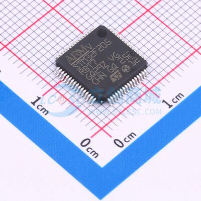 STM32F205RBT7 LQFP-64(10x10) 单片机(MCU/MPU/SOC) ST(意法半导