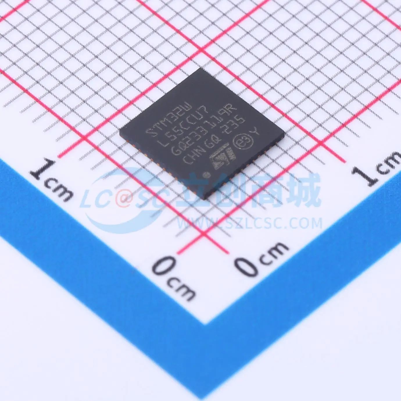 STM32WL55CCU7 UFQFPN-48(7x7) 无线收发芯片 ST(意法半导体)全新