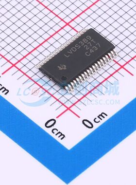 SN65LVDS389DBTR TSSOP-38-4.4mm LVDS芯片 TI全新正品原装 电子