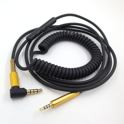 适用于创新live2 Y45bt Y50 oe2 qc35 qc25 线控麦克风弹簧耳机线