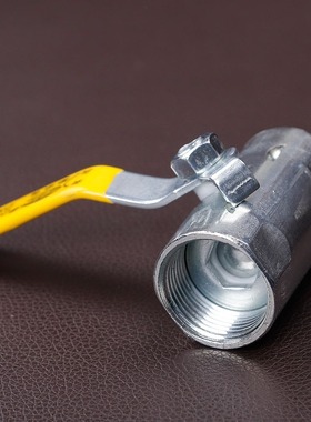 雾冰花铁球阀 双内丝碳钢球阀4分6分1寸 球阀开关DN15DN20DN25