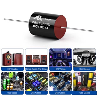 苏伦SCR小S铜脚发烧聚丙烯MKP无极电容400V 2.2/3.3/4.7/6.8/10UF