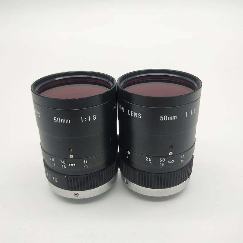 cosmicar/pentax宾得 tv lens 50mm 1:1.8工业c口镜头包好