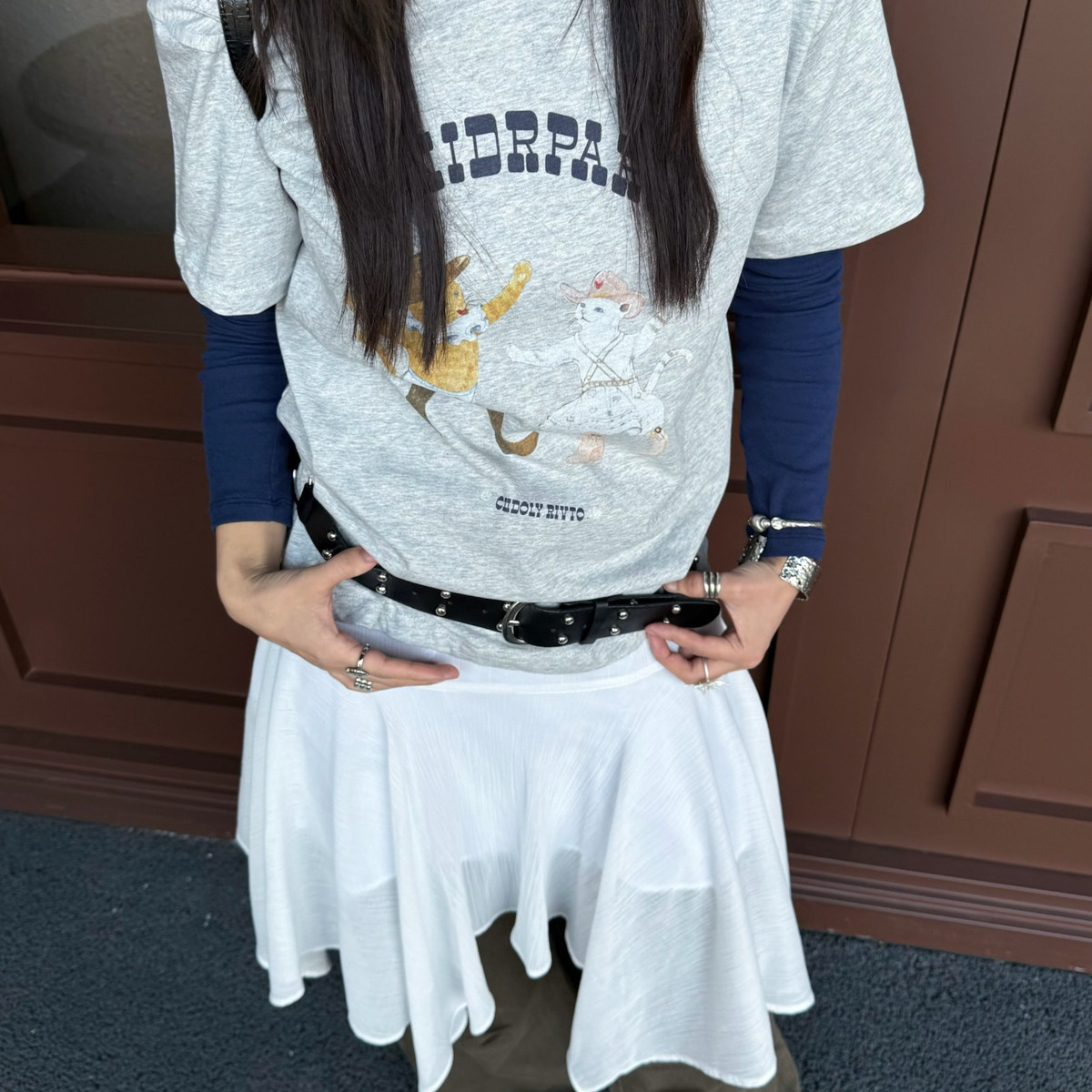 LEMO CHAN-26夏上新西部狂想小猫T恤短袖T恤