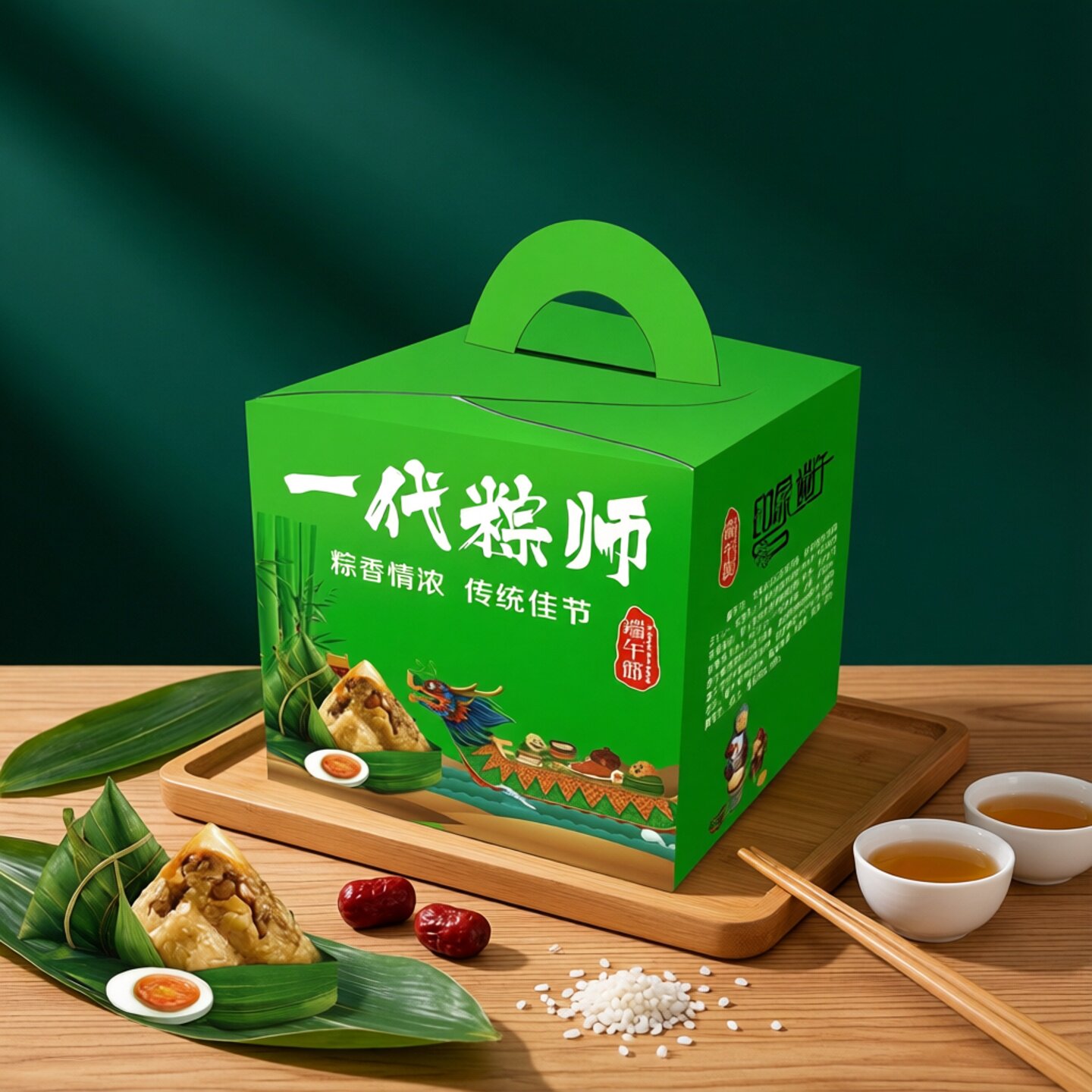 端午节粽子包装盒单个