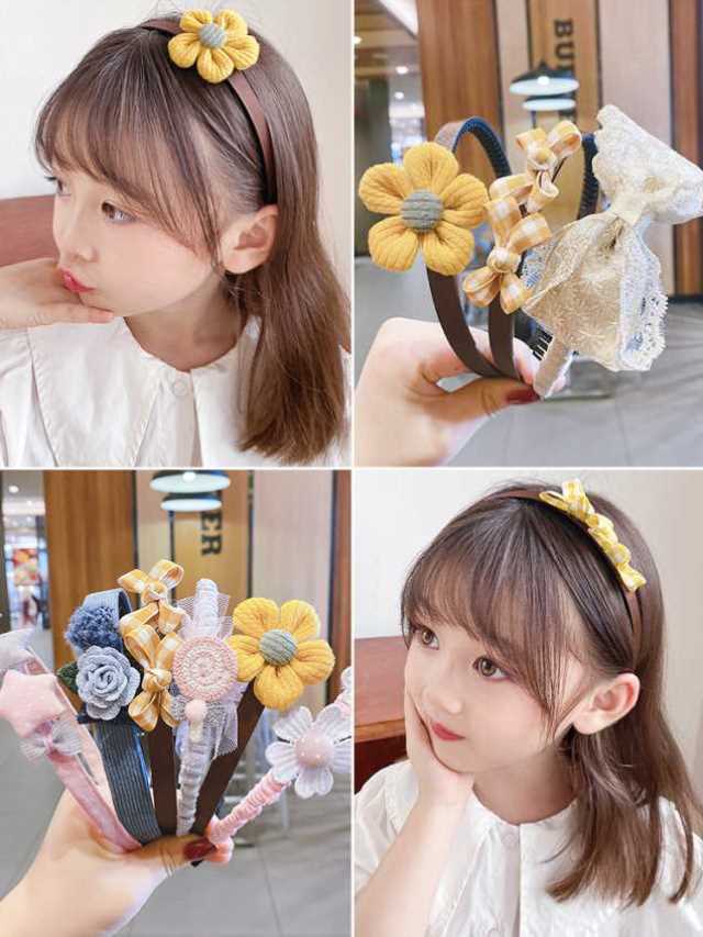 儿童压发箍女童不勒头发捆小学生发卡网红2021年新款小女孩小孩潮