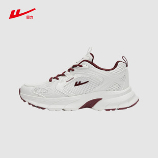 回力运动鞋女2025秋季新款厚底增高老爹鞋女士网面透气时尚