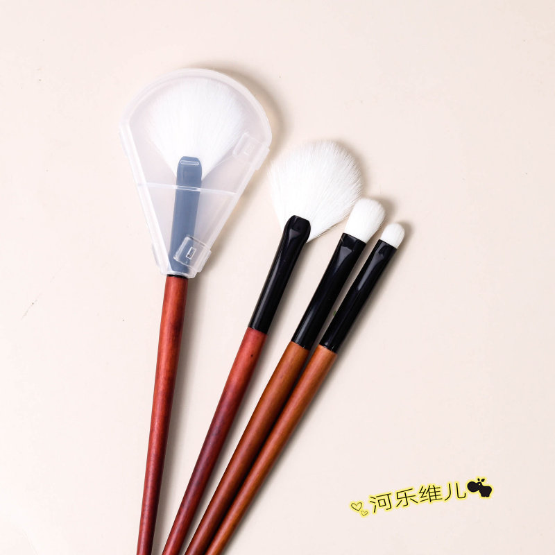 扇形画笔刻画 笔刷涂抹上色柔软毛刷工具用品