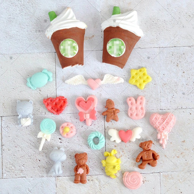 冰激凌爱心翻糖巧克力烘焙模具