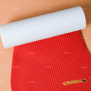 针织纹理棒擀面杖 圣诞帽子围巾仿真纹理翻糖烘焙软陶粘土模具