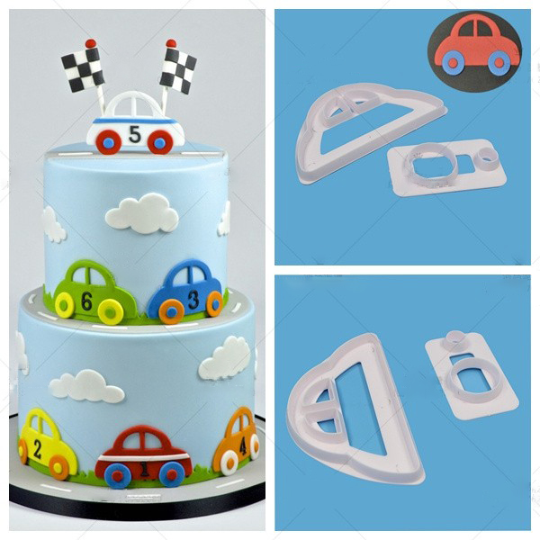 卡通塑料翻糖蛋糕饼干生日切模