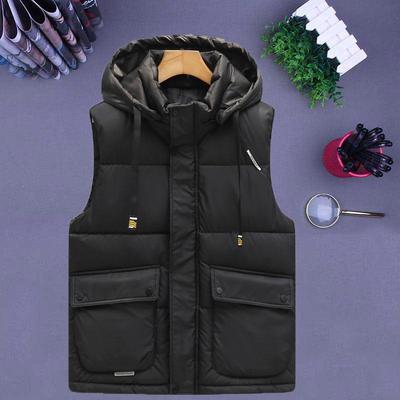 羽绒棉新款男士马甲秋冬季背心