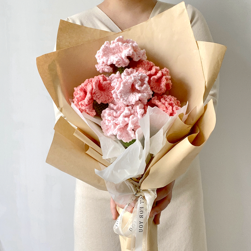 DIY手工康乃馨花母亲节礼物