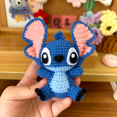 DIY手工史迪仔玩偶钩织材料包