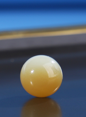 新疆天然和田玉糖白料圆珠且末糖