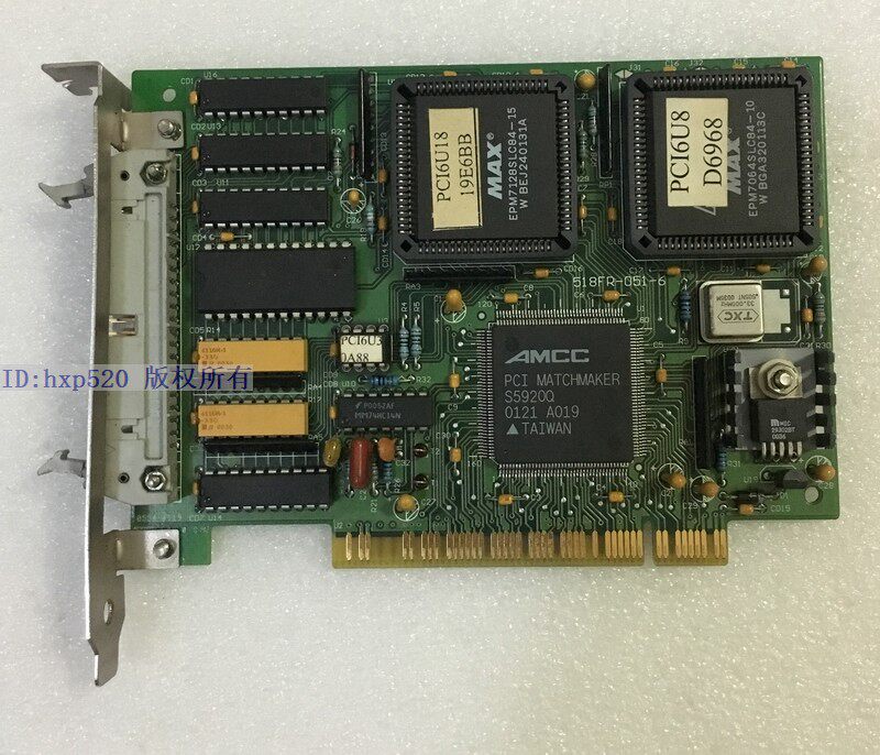 DELU 518FR-051-6 ICT 테스터 TR-518FR PCI 카드 실제 사진 재고 있음