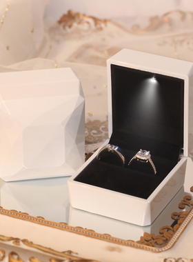 情侣日韩活口设计开口戒指