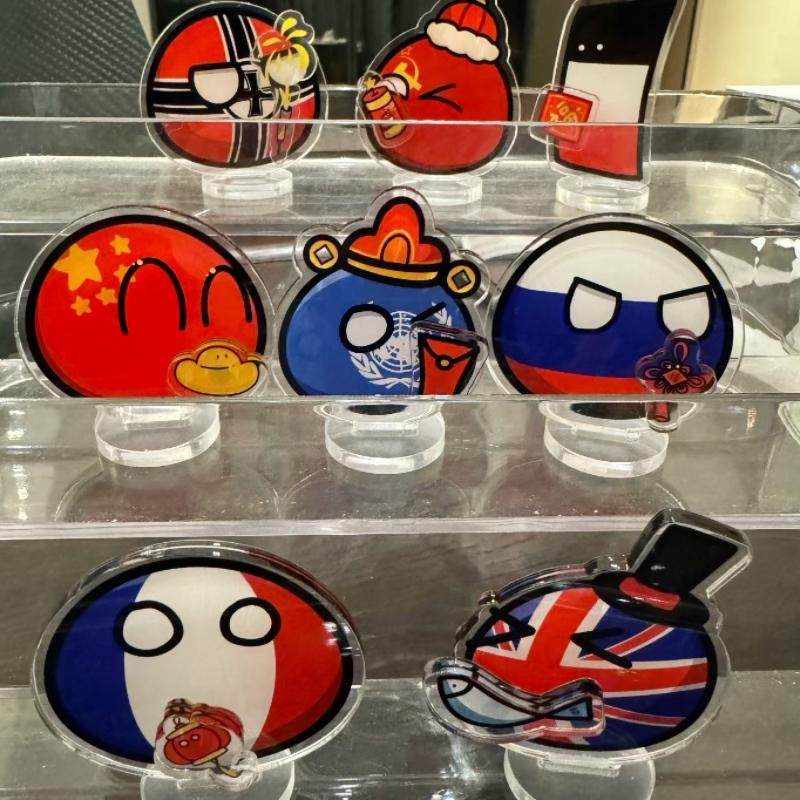 波兰球可爱磁吸立牌（可更换配饰）5cm,模玩/动漫/周边/娃圈三坑/桌游,动漫徽章/立牌,淘宝优惠券,粉丝福利购,淘宝优惠卷