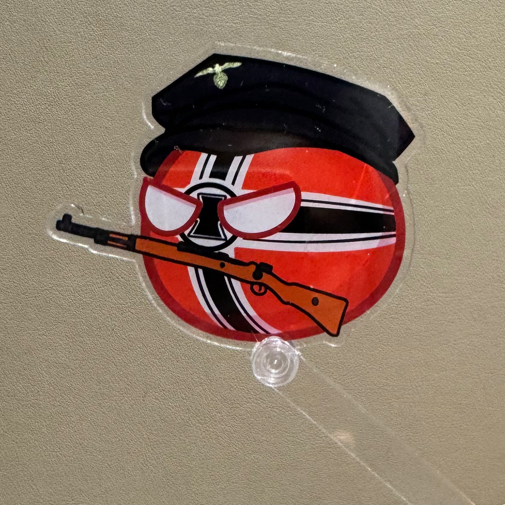 给你一枪波兰球德三打卡棒（8cm）