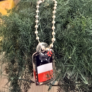 波兰球可爱滴胶挂件迷你德二（2cm）