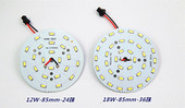 2B12C 24LED 12W65MM 5730 85MM100MM筒灯天花灯铝基板5730 2B9C