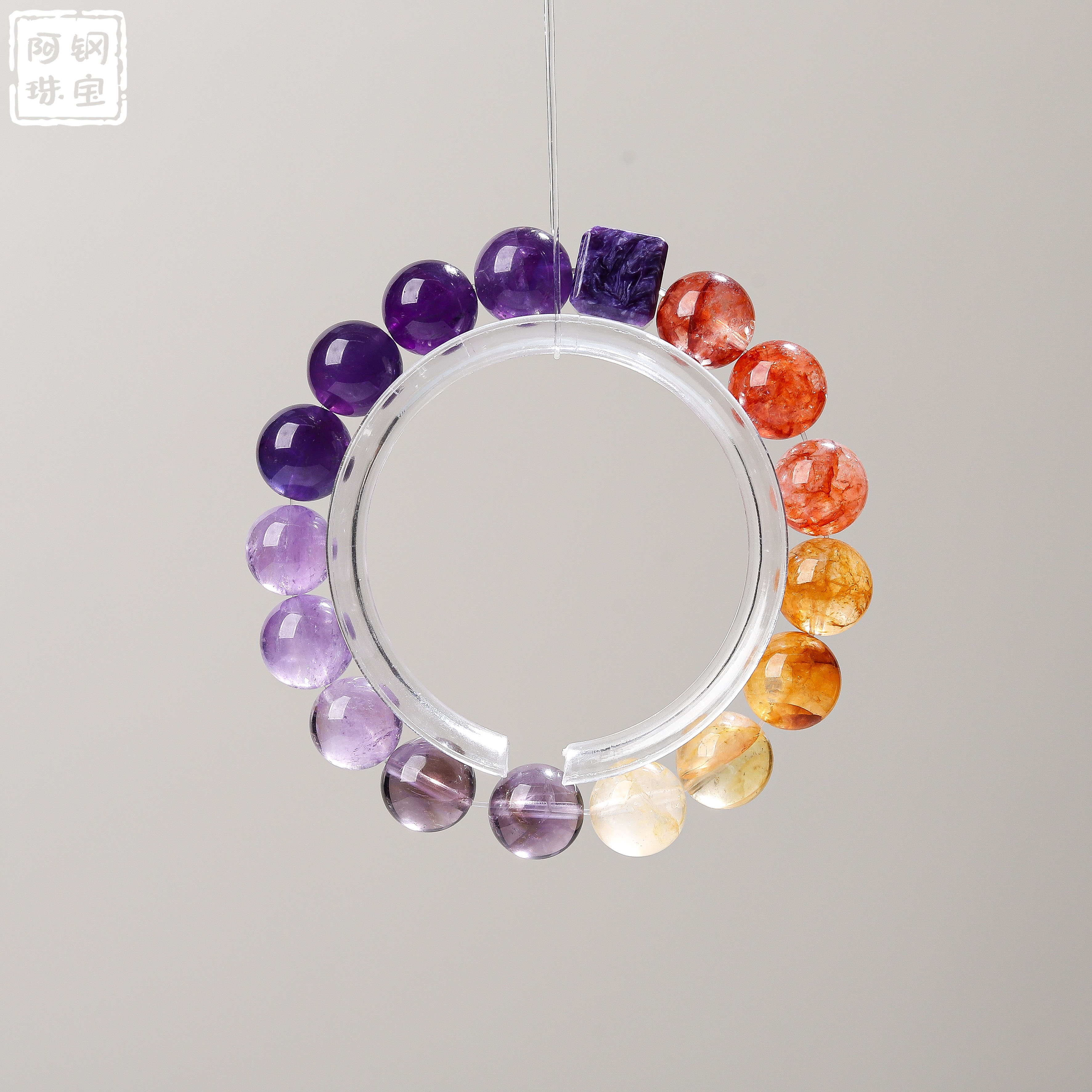 【原创】风生水起DIY（11mm+）天然水晶手串百搭多样性发一-FS701