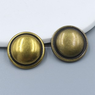 金属纽扣古铜色 古金色牛仔衬衫衬衣扣毛呢大衣外套复古西装扣子