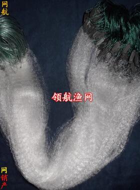 单层渔网粘网丝网捕鱼具餐鱼白条小鱼网半米1米2米半指1指2指