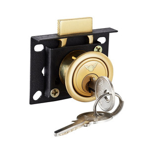 抽屉锁家具锁文件柜子锁铜锁芯 407 Fly.Globe 飞球