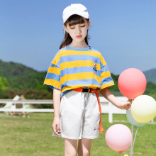 女童夏装套装2025新款夏季儿童装时尚洋气女孩衣服12岁大童女装13
