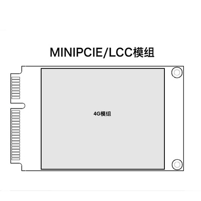 EC20 4G模块全网通LTE无线通信 EC20CEHDLG MINIPCIE 数据语音GPS