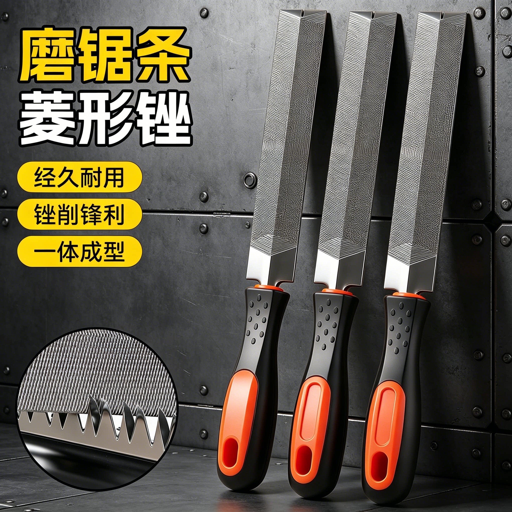 高硬度锉刀三角锉木工钳磨锯条