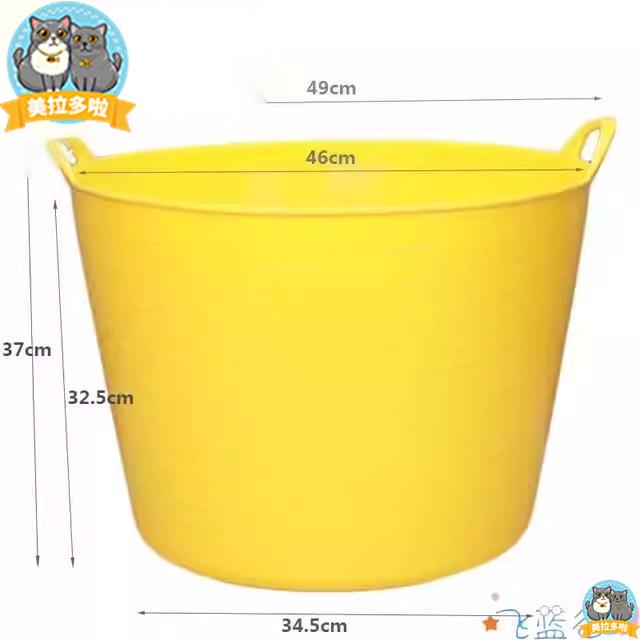 大号脏衣篮软桶儿童卧室日式新款洗澡桶家庭用手提篮