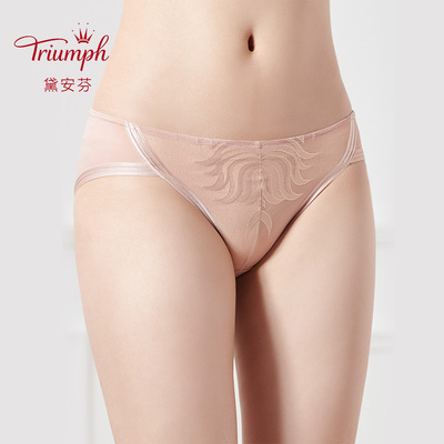 黛安芬刺绣蕾丝，别致性感