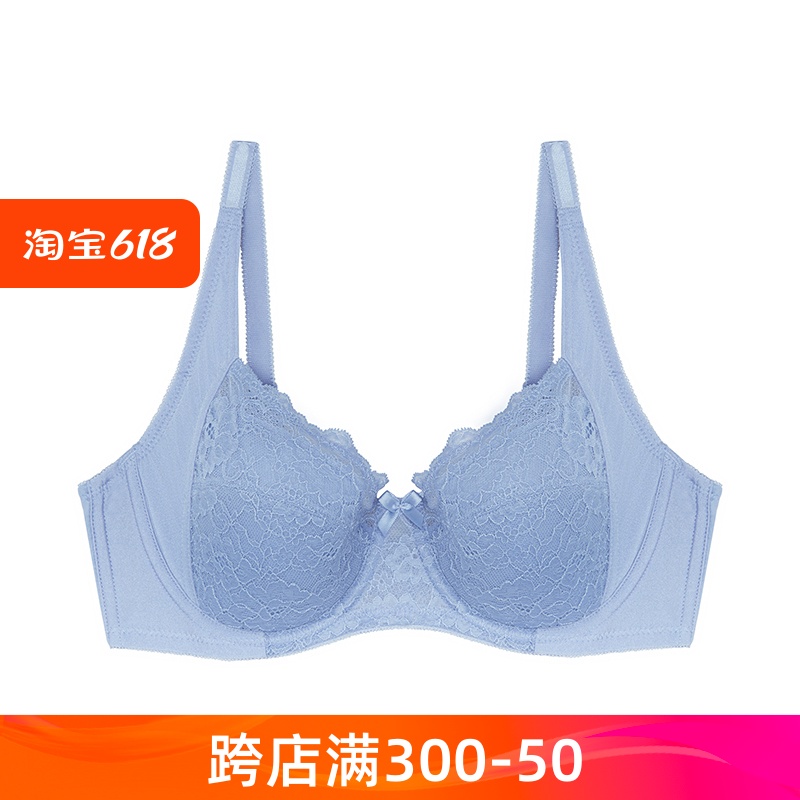 Triumph/黛安芬性感蕾丝大码内衣夏季薄款女防下垂文胸16-8301