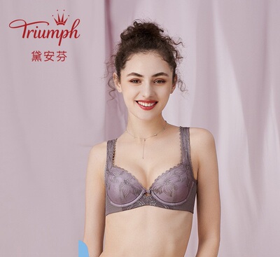 黛安芬大胸美背内衣夏季薄款