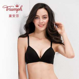 黛安芬内衣薄款 女无痕无钢圈大胸文胸E002476