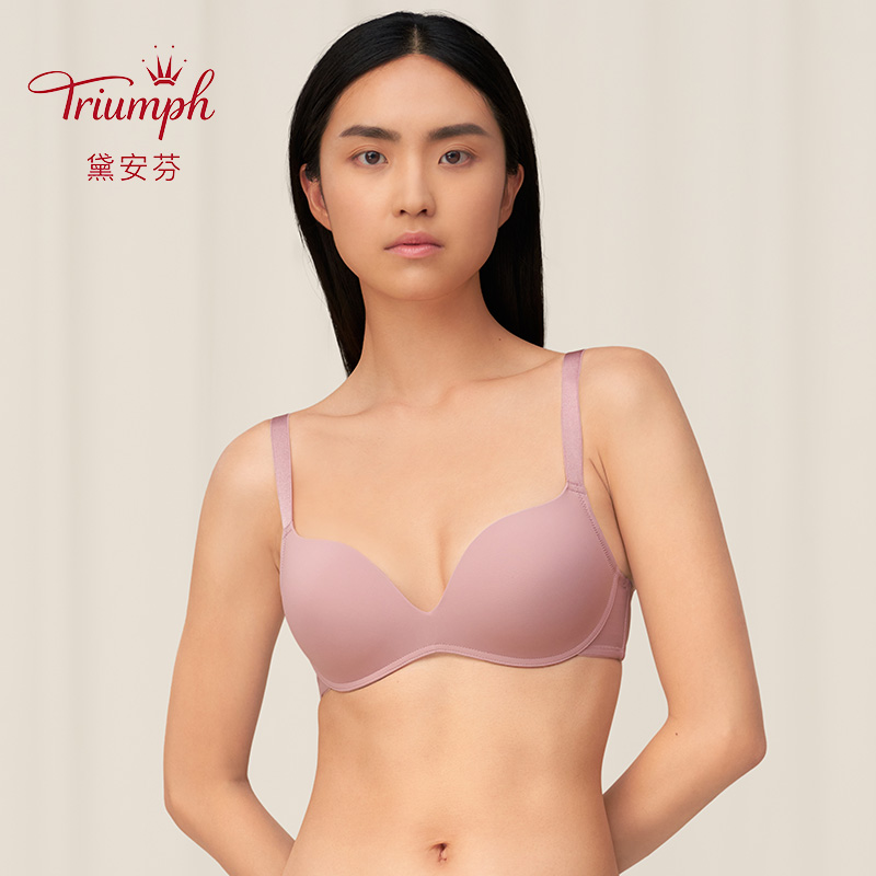 黛安芬简约无痕内衣女无钢圈