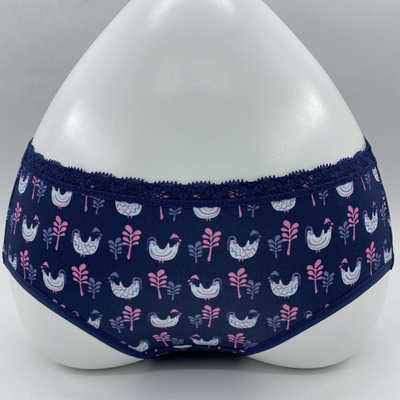 sloggi蕾丝边性感低腰平角内裤