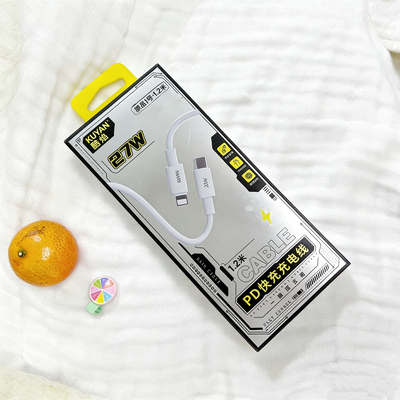 PD27W超级快充数据线苹果14promax智能传输8plus平板手机通用全兼容充电线12/xs/xr/13pro闪充电器6A快充2M