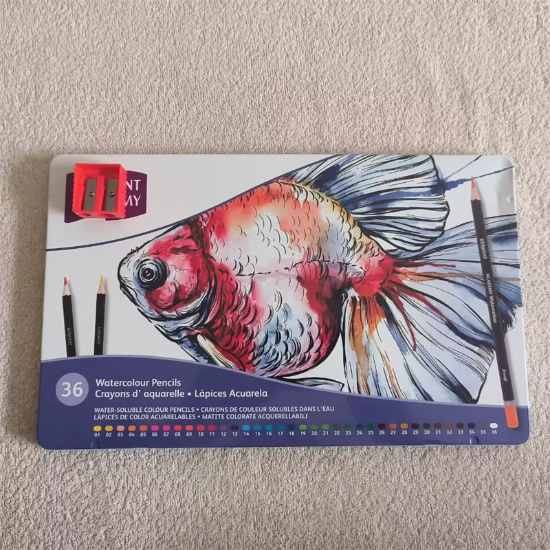 外贸尾货36色彩色铅笔