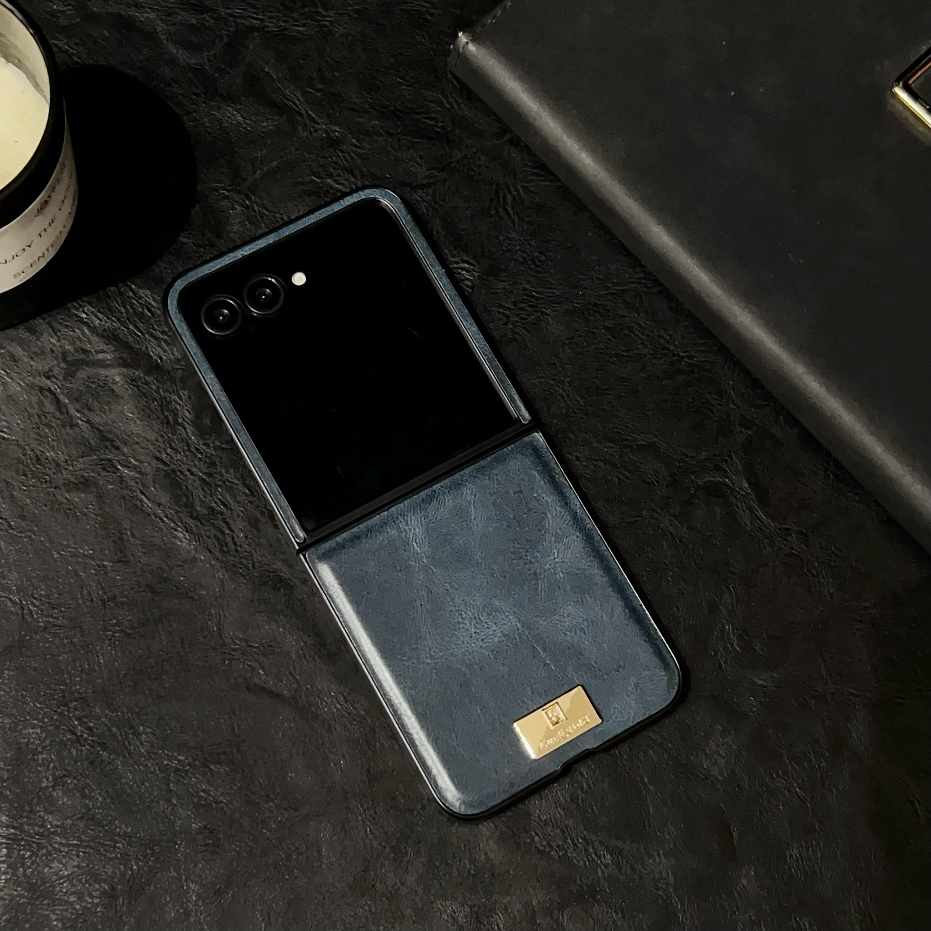 摩托罗拉razr60高档皮质手机壳