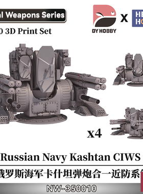 铸造模型 重磅 NW-350010 1/350 俄罗斯卡什坦弹炮合一近防系统