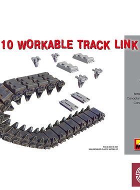 铸造模型 Miniart 35323 1/35 格兰特 英国谢尔曼 WE210活动履带