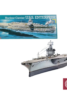 铸造模型 利华/revell 05046 1/720 核动力航空母舰企业号