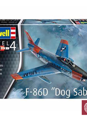 铸造模型 利华/revell拼装飞机 03832 F-86D Dog Sabre 1/48