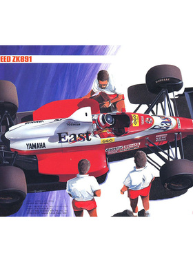 铸造模型 长谷川拼装模型 1/24 ZAKSPEED ZK891 20324