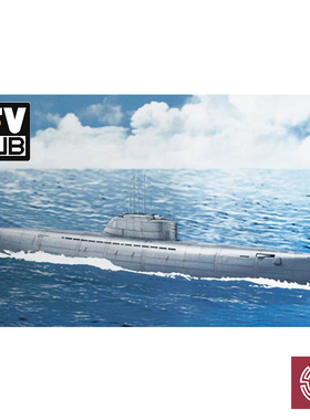 铸造模型 AFV SE73501 1/350 德 XXI型海狼潜舰