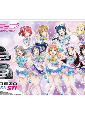 铸造模型 青岛社 1/24 Love Live! Sunshine!! 斯巴鲁 STI 06876