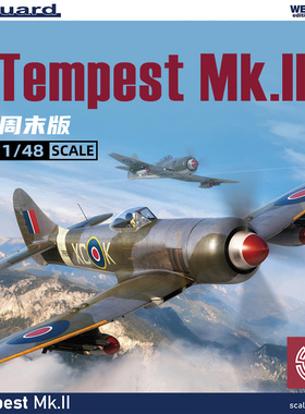 铸造模型 牛魔王拼装飞机 84190 暴风 Tempest Mk.II 周末版 1/48